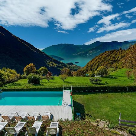 Beautiful Chalet With Swimming Pool In Lombardy Marone Exterior foto